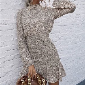 Cheetah dress for spring